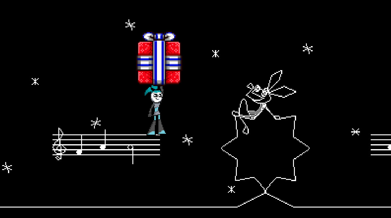 Music World (Vib-Ribbon) [PC Port] Mod for Prism Cross | PC Mods