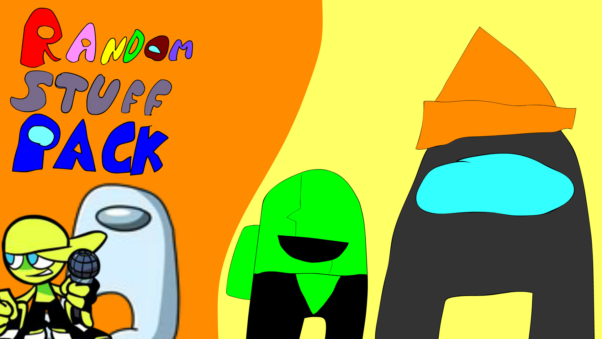 Random Stuff Pack DLC Mod for Friday Night Funkin' | FNF Mods