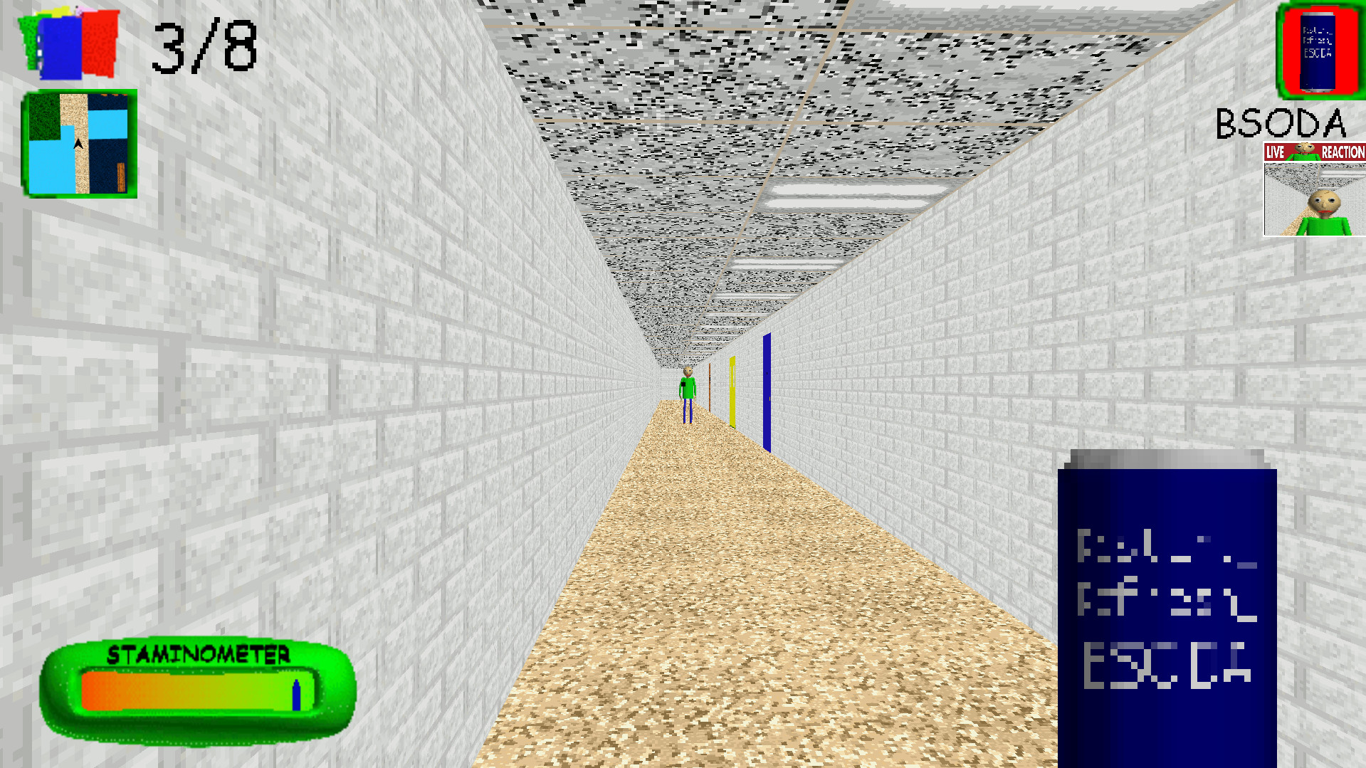 Ditch The Ruler Mod for Baldi's Basics | Baldi Mods