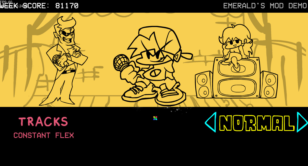 Funkin': MKO's Crystal Impact 1 Song DEMO