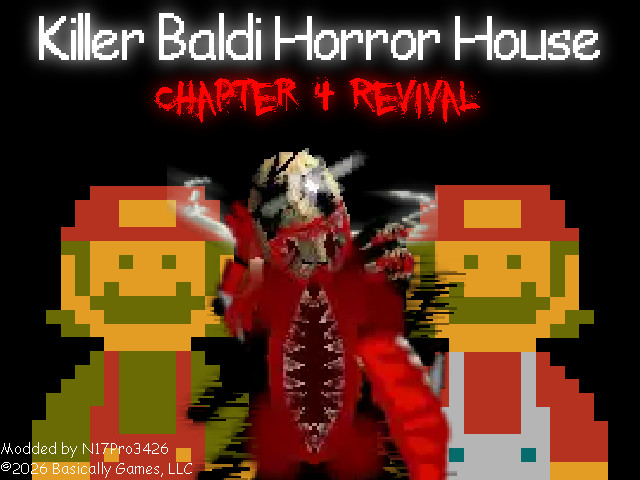 Baldi 4 Mod Killer Baldi Horror House 4 Mod for Baldi's Basics | Baldi Mods