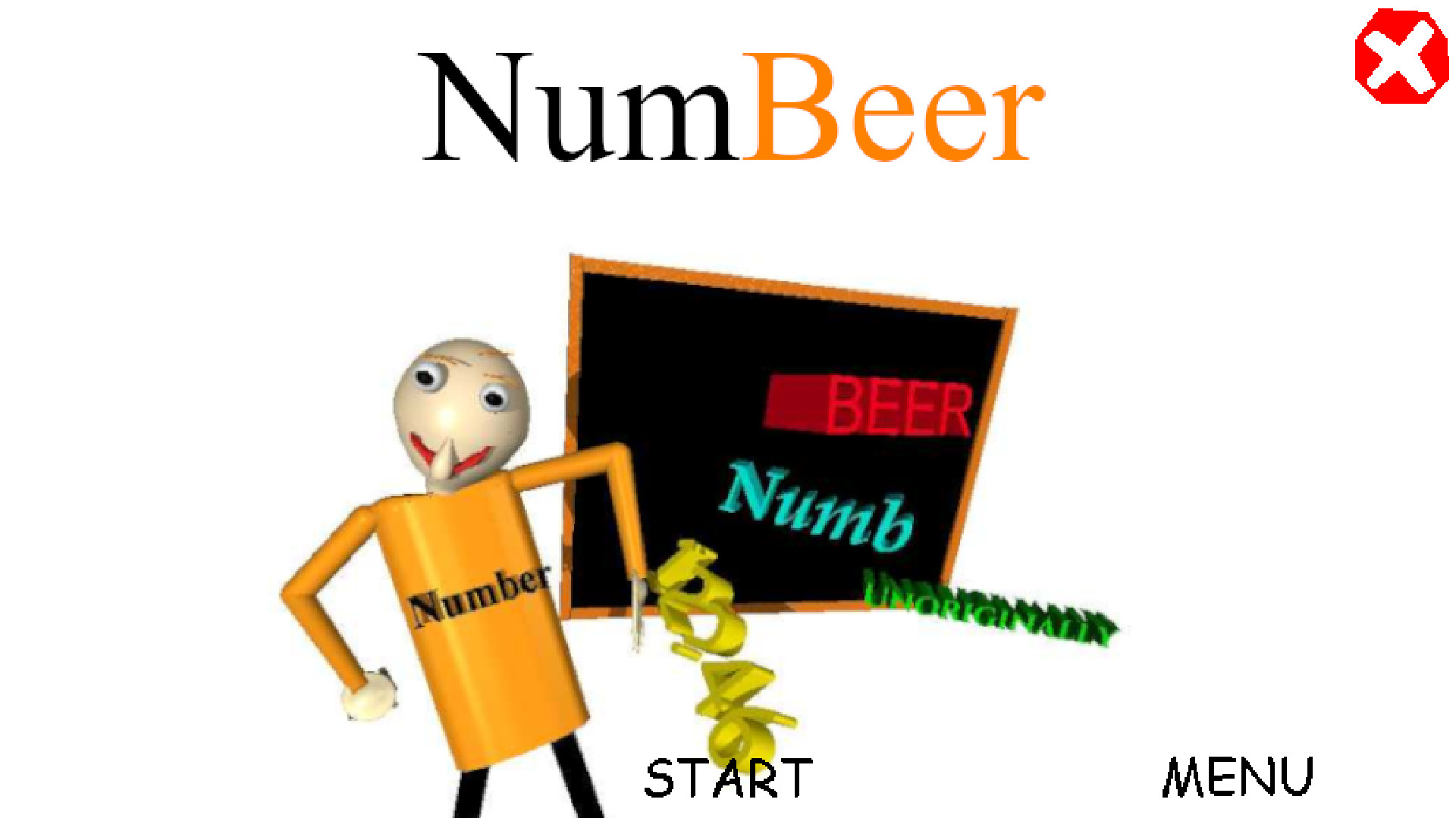 Num Bar Mod NUMBEER Mod for Baldi's Basics | Baldi Mods