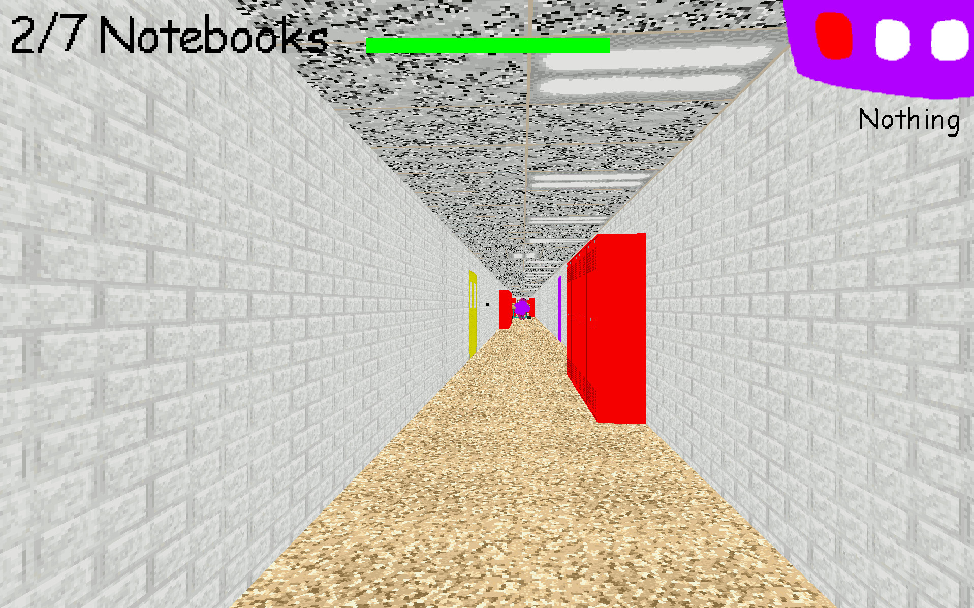 BARNEY ERROR AHH SLOP MOD Mod for Baldi's Basics | Baldi Mods
