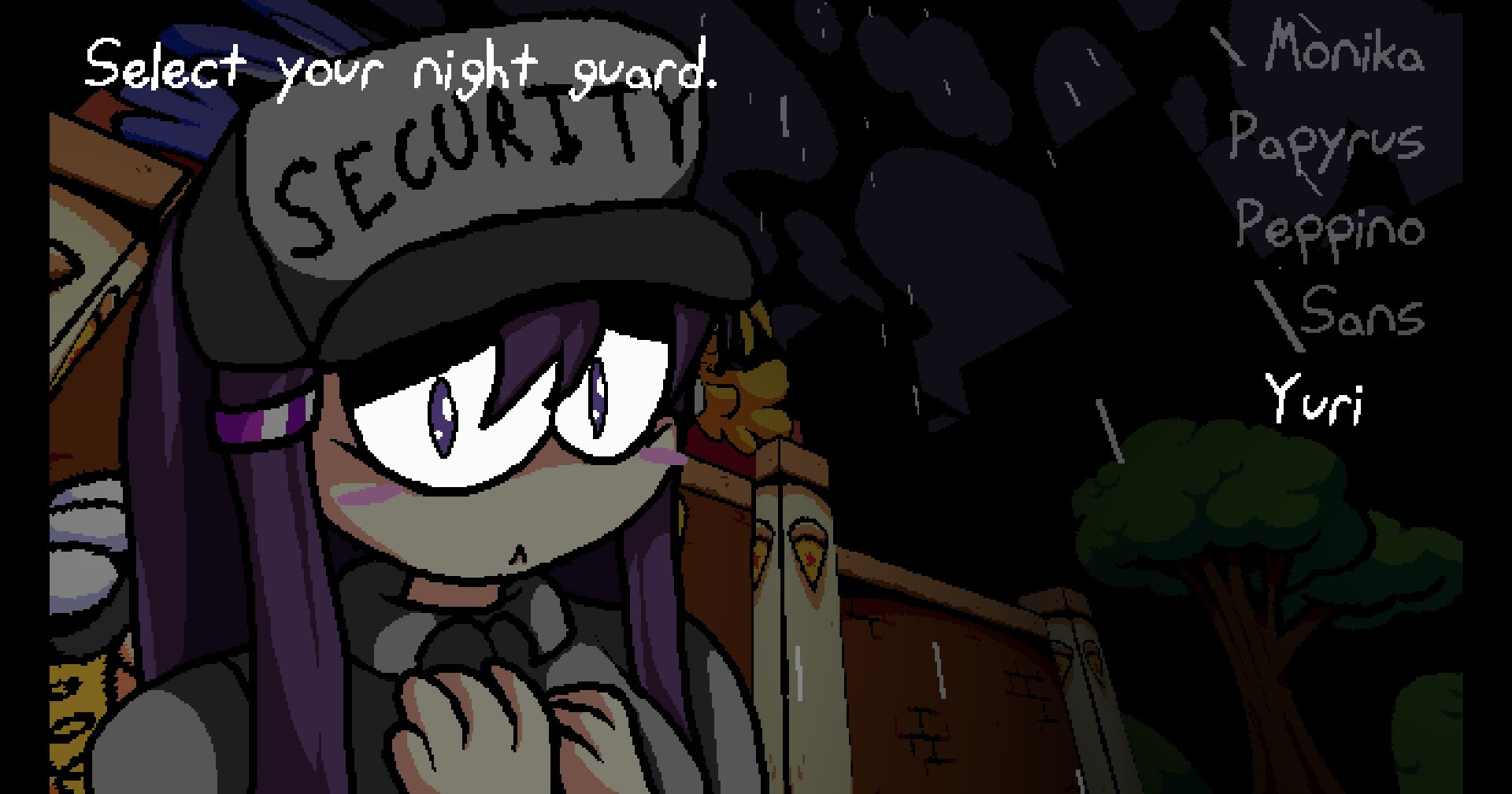 Yuri(DDLC) Nightguard!!