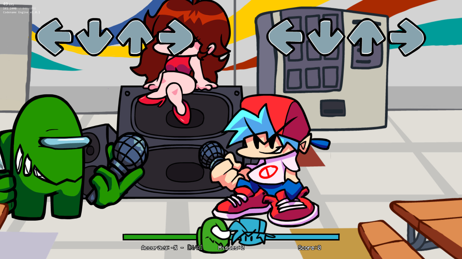 Vs Impostor Legacy Codename Engine Port Mod for Friday Night Funkin