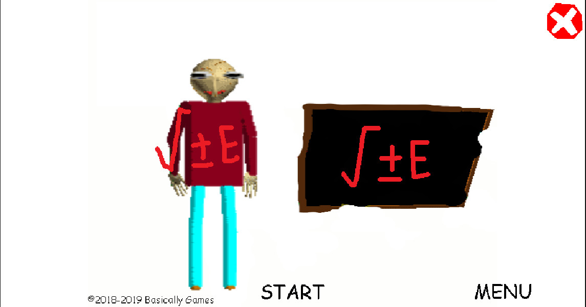 SQUARE ROOT OF PLUS MINUS E √±E √±E √±E Mod for Baldi's Basics | Baldi Mods