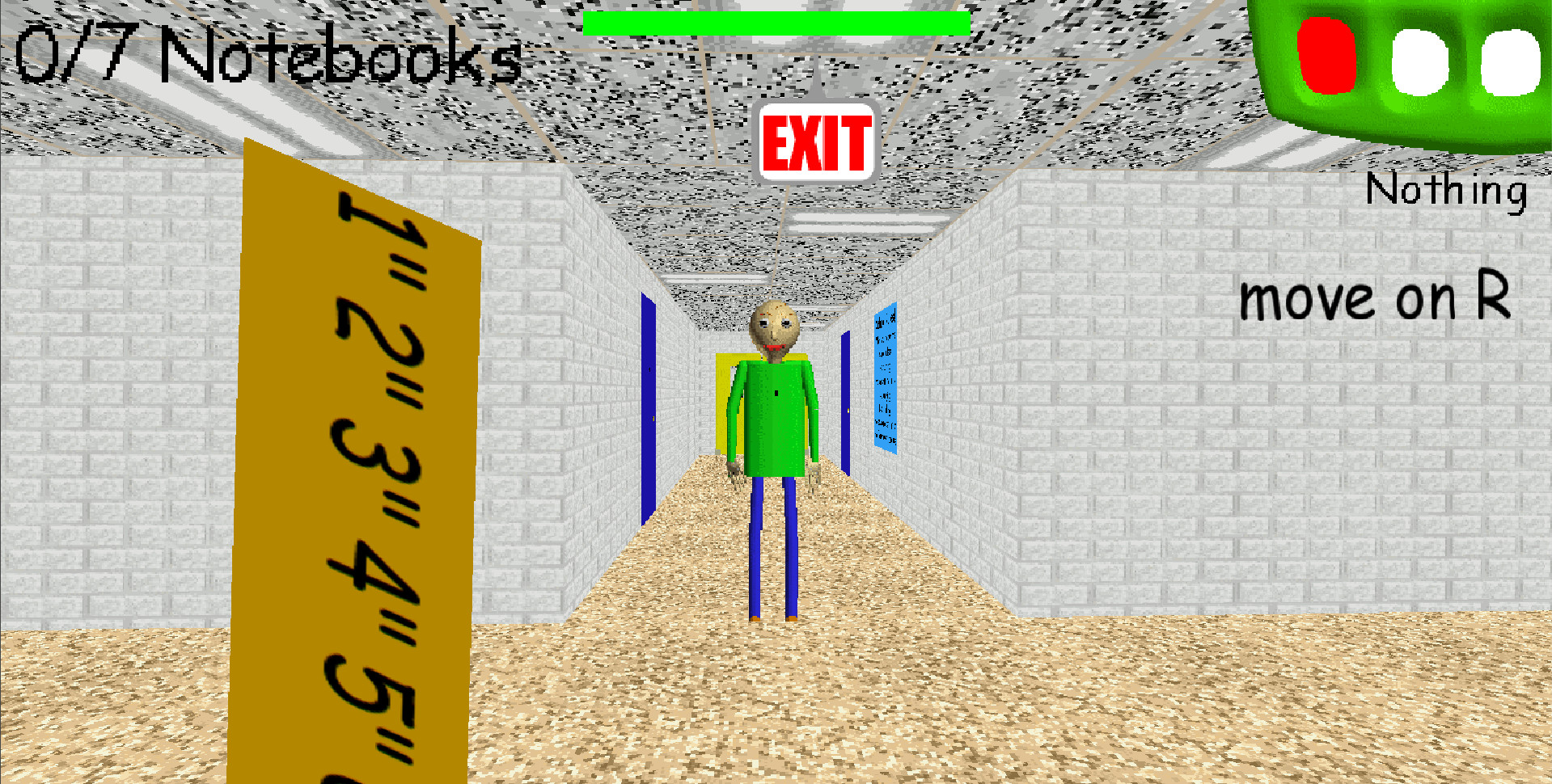 Baldi's basics but you have a ruler Mod for Baldi's Basics | Baldi Mods