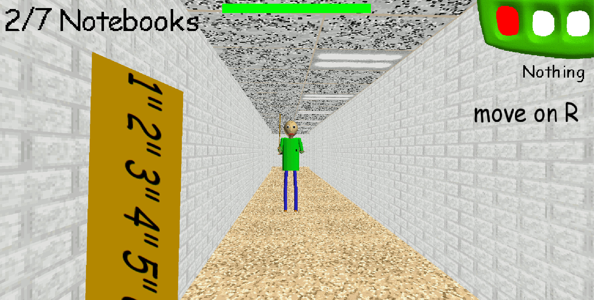 Baldi's basics but you have a ruler Mod for Baldi's Basics | Baldi Mods
