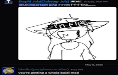you're getting a whole baldi mod