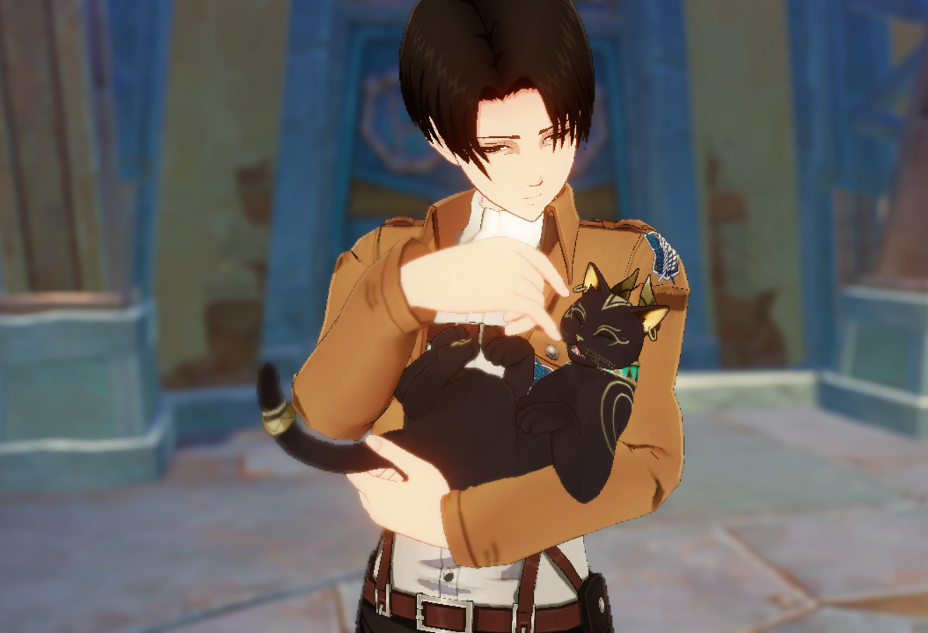 Levi Ackerman over Nefer