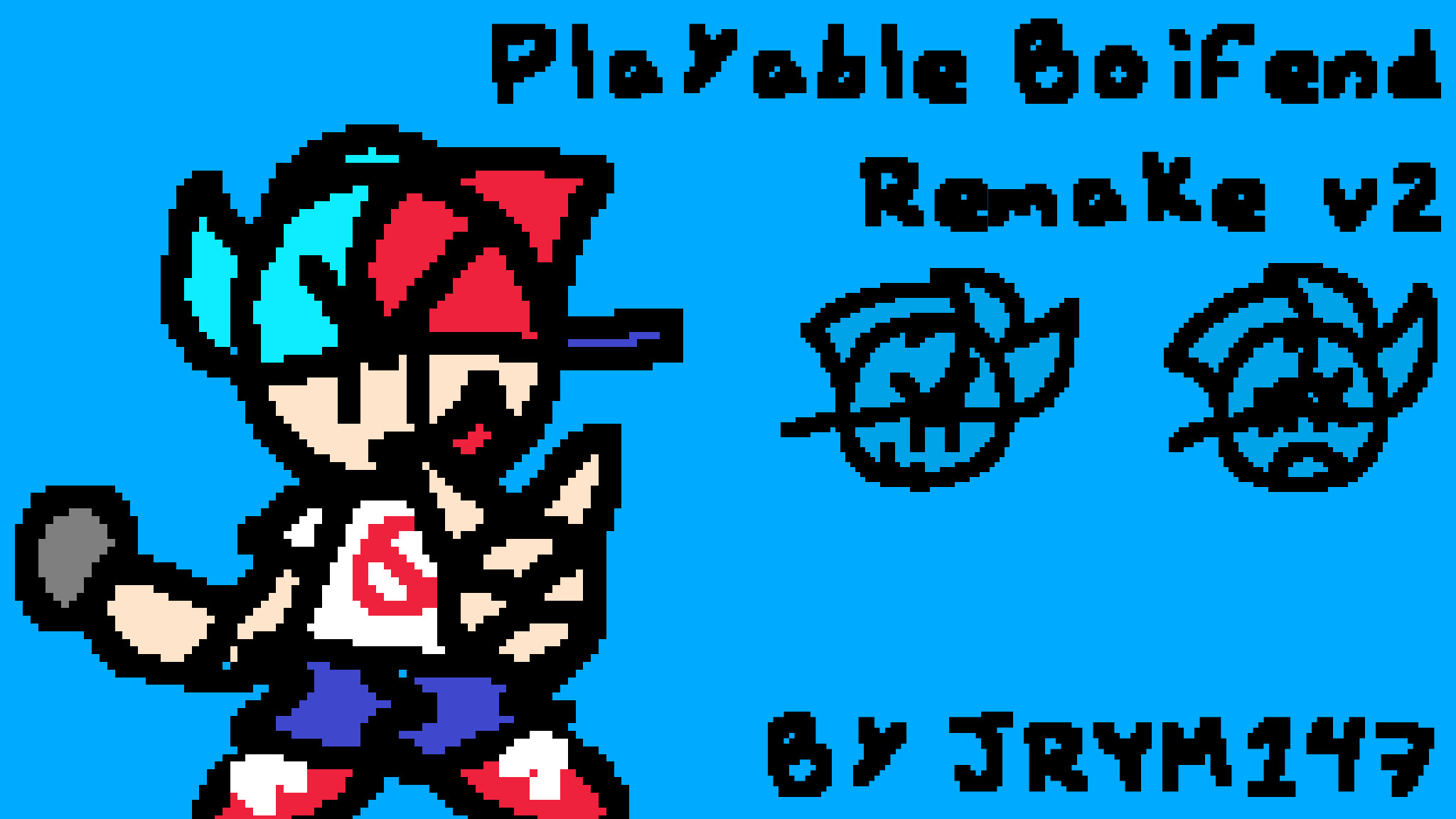 BF but bad JRYM´s Remake v2 Playable