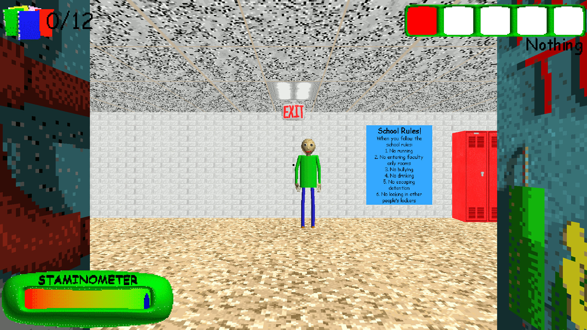 Baldi Basics Chaos School