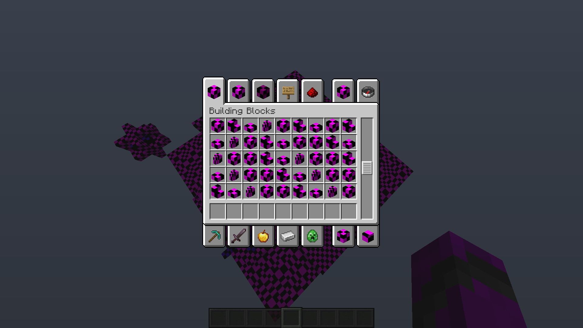 Oops! All Missing Blocks! Mod for Minecraft: Java Edition | MC Mods