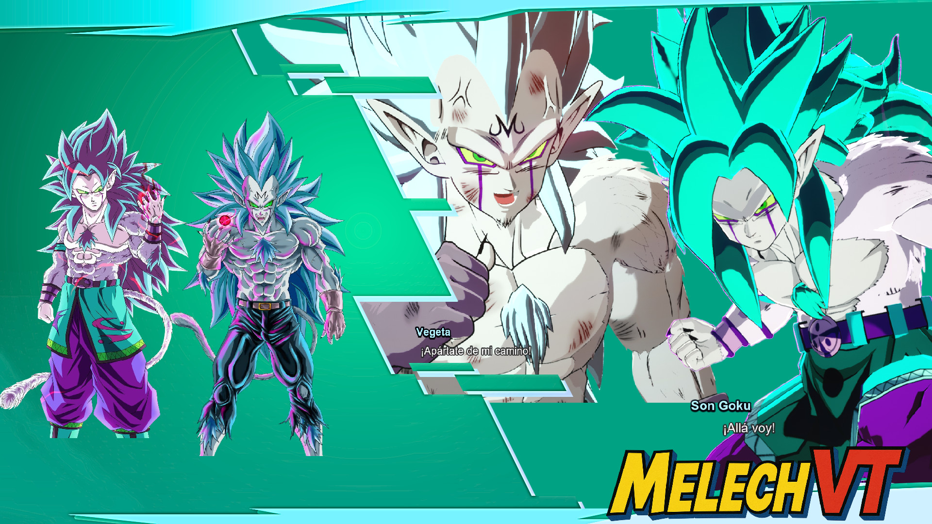 Goku & Vegeta Super Saiyan 12 Dragon Ball AF Mod for Dragon Ball