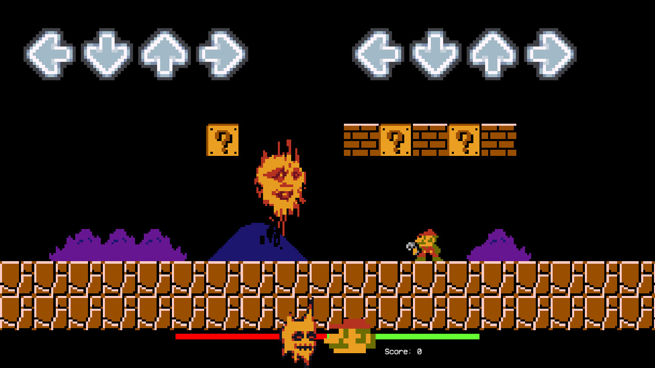 FNF: Thorns Mario Mix