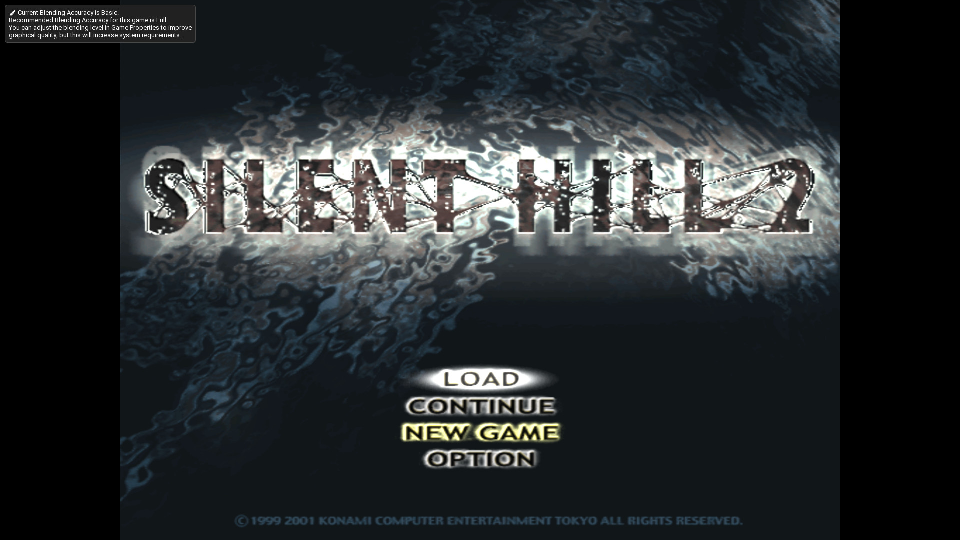 100% Save File [PS2 GH] Mod for Silent Hill 2 | SH2 Mods