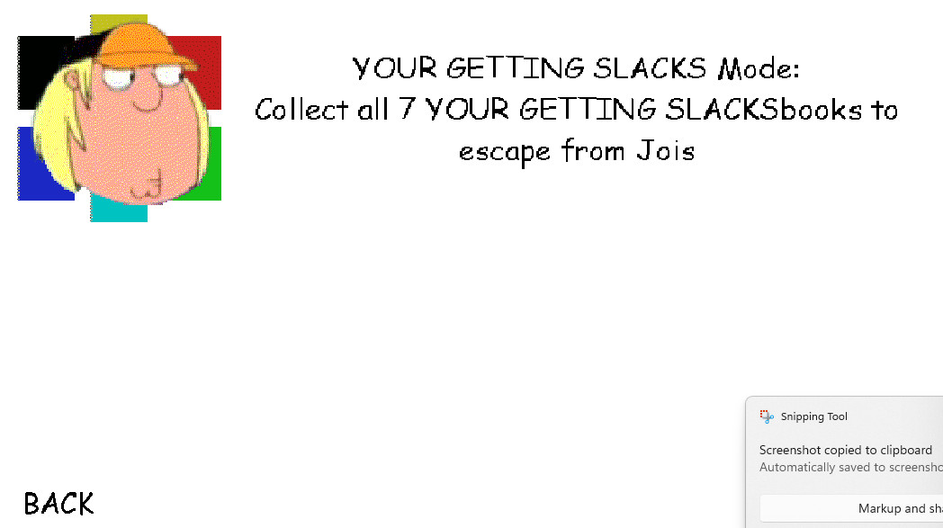 YOU'RE GETTING SLACKS Mod for Baldi's Basics | Baldi Mods