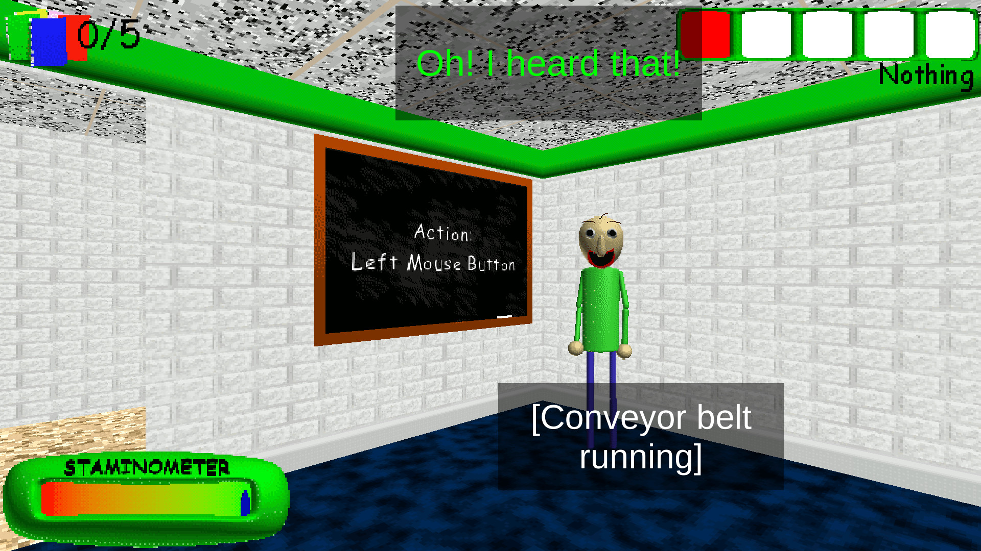 Baldi From "Basics In Behavior"