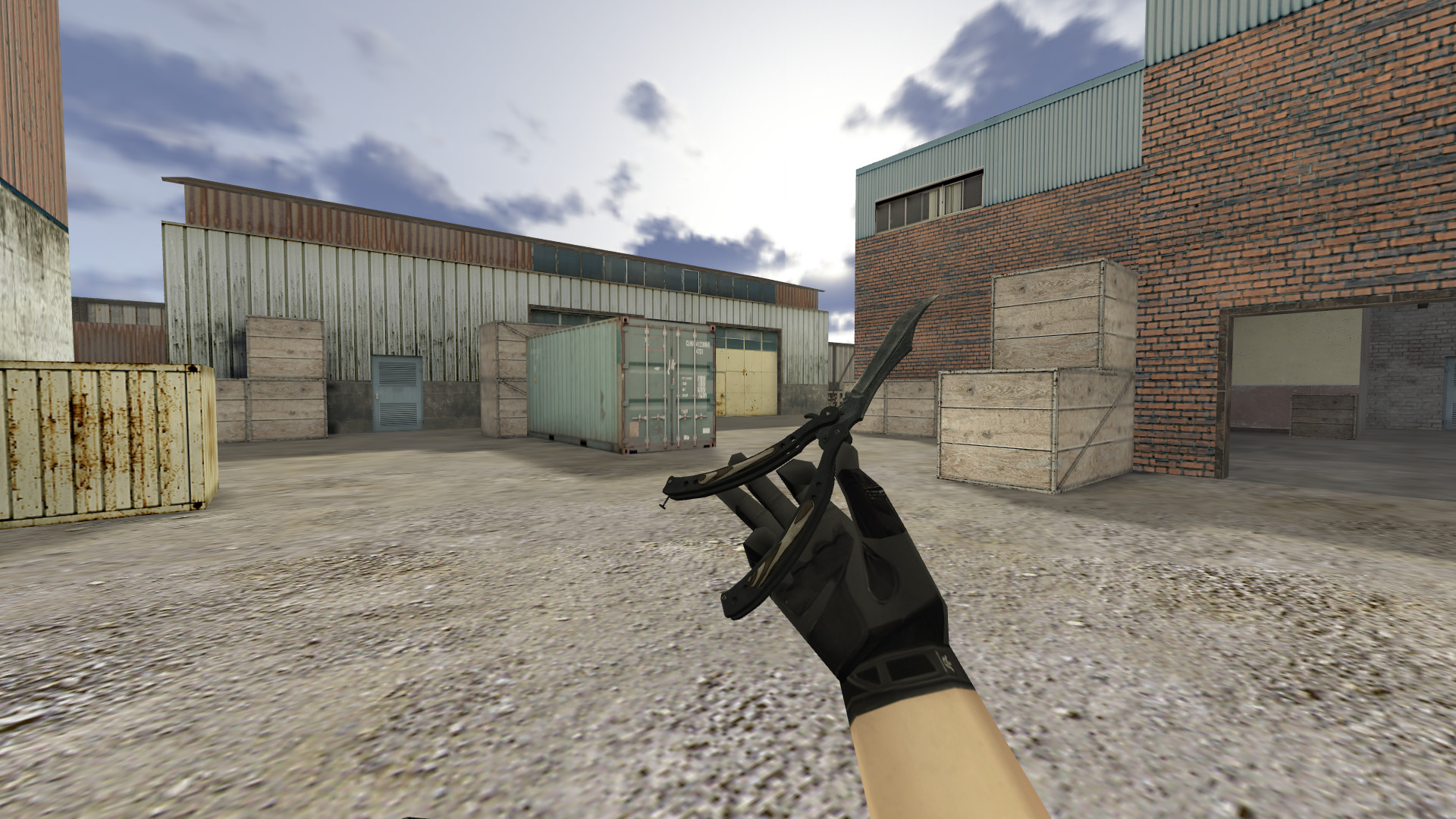 ★Butterfly Knife | Black Laminate Mod for Counter-Strike 1.6 | CS1.6 Mods