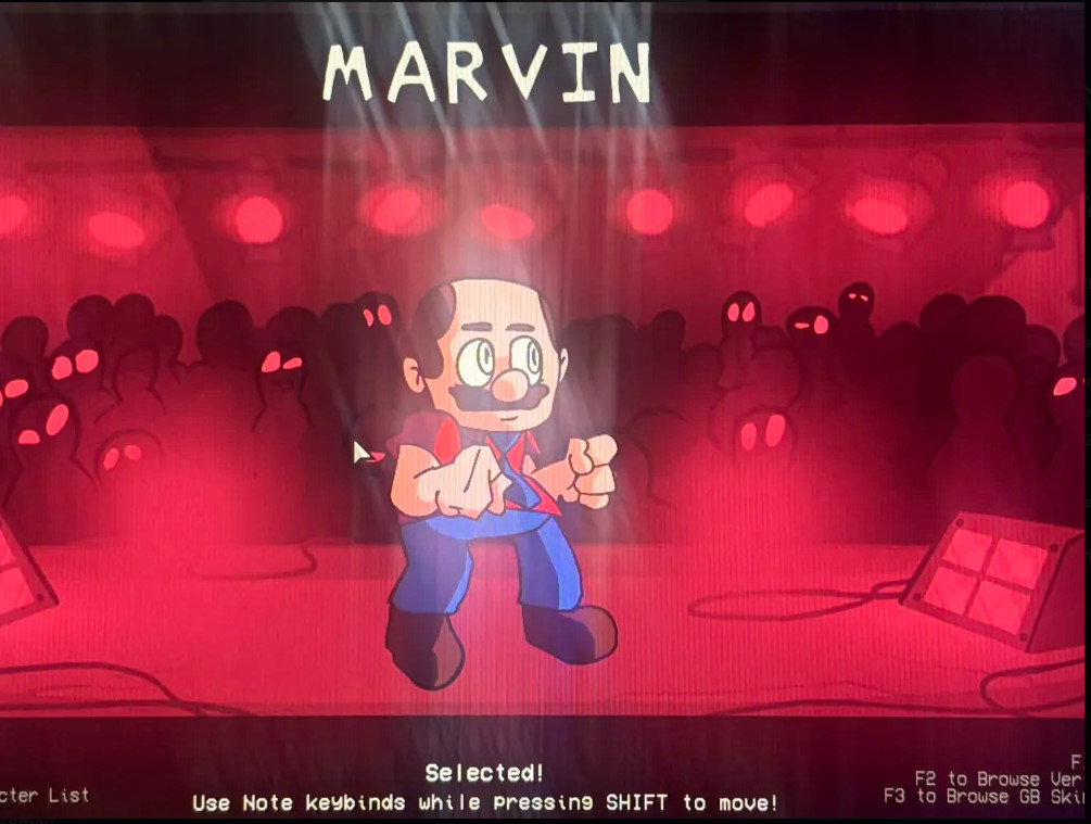 Marvin Wilfred Funks Logan Playable