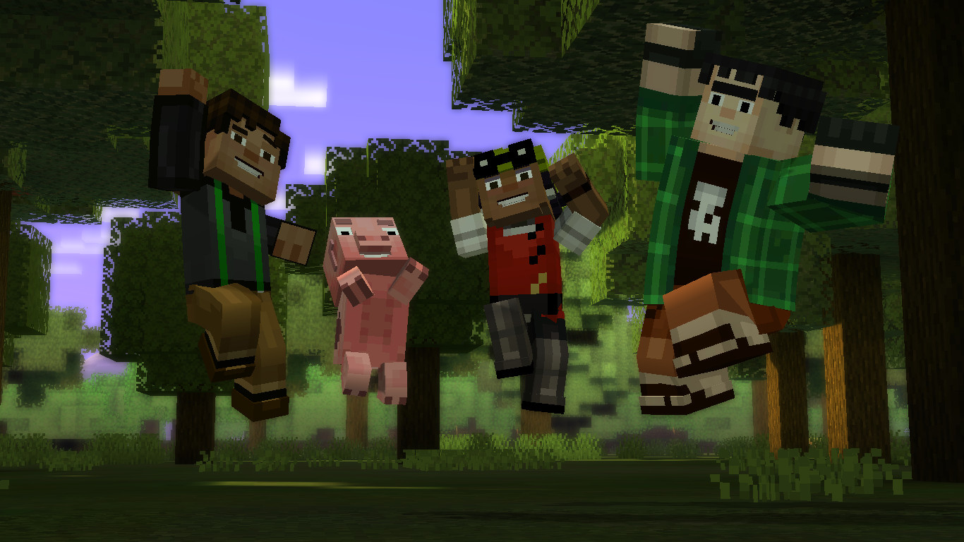 Beta Style Characters Restoration Mod for Minecraft: Story Mode | M:SM Mods