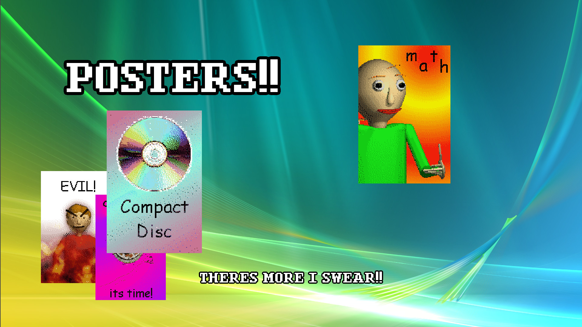 Gibber's Small Pack of Posters
