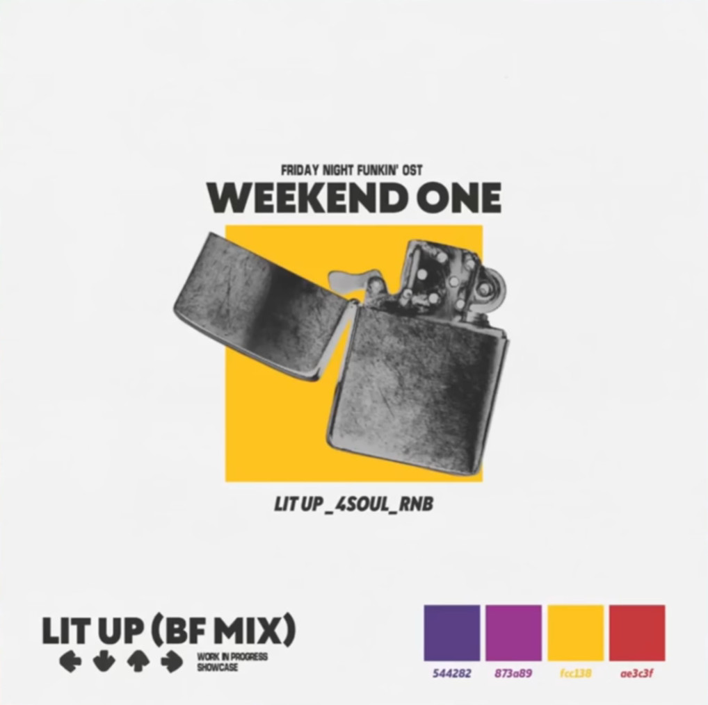 Lit up RNB remix charted