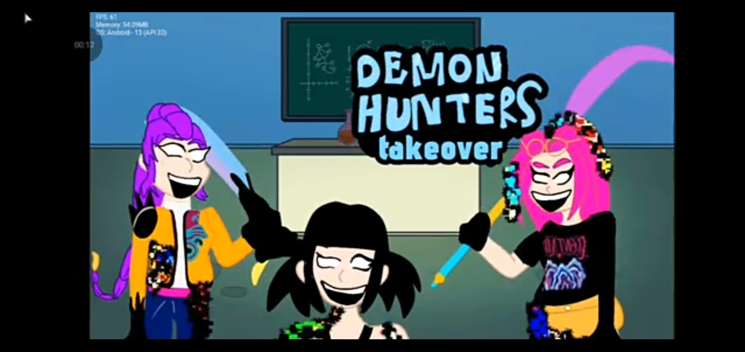 FNF DEMON HUNTERS TAKEOVER V1 FULL WEEK