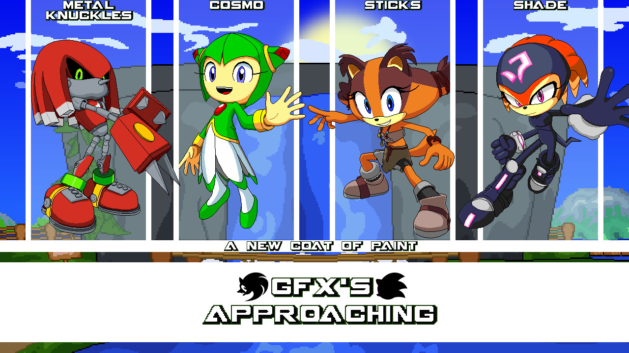 Sonic GFX Pack (CMC+ V8) Mod for Super Smash Bros. Crusade | SSBC Mods