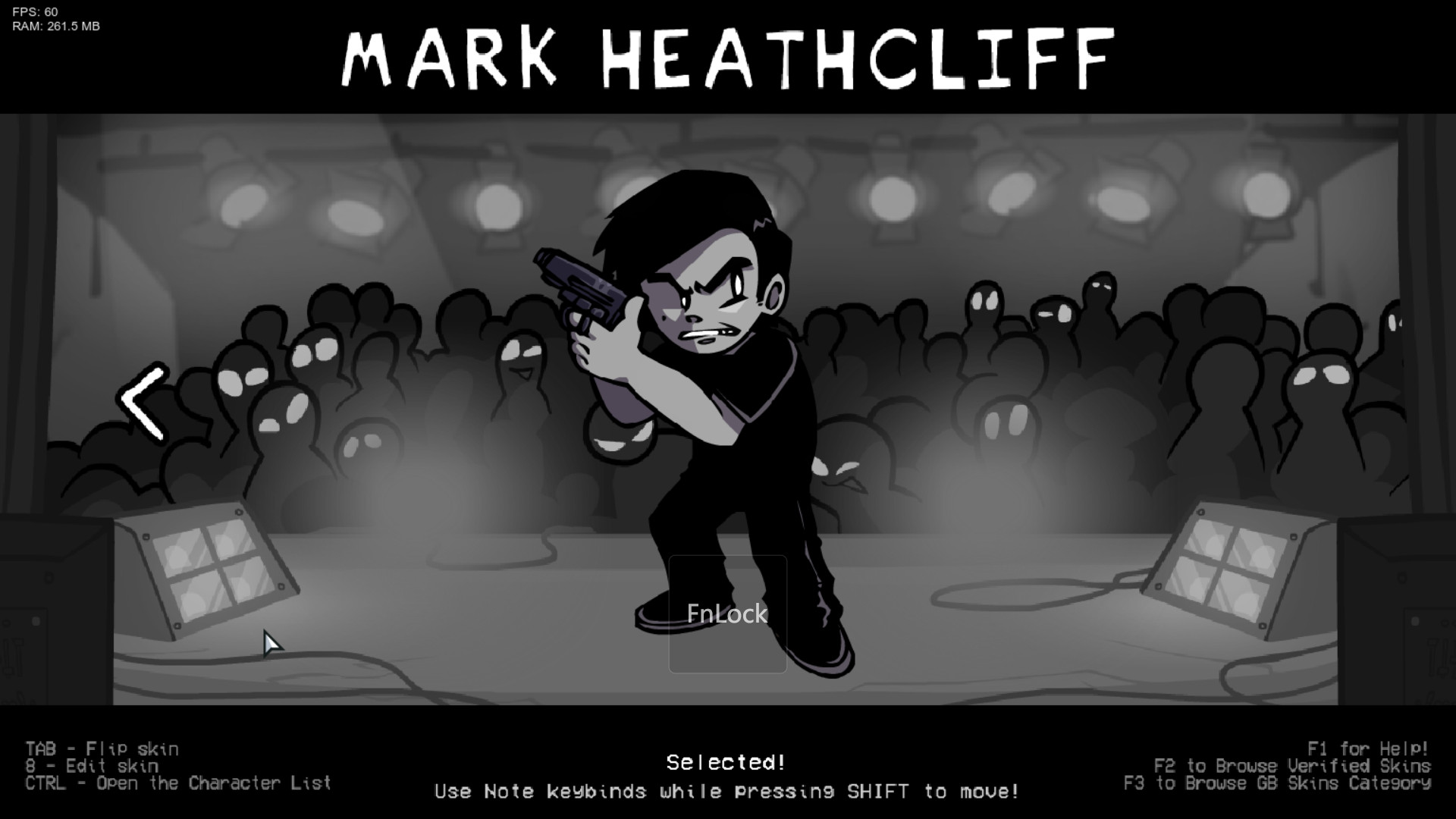 Mark Heathcliff skin for Psych Engine Online