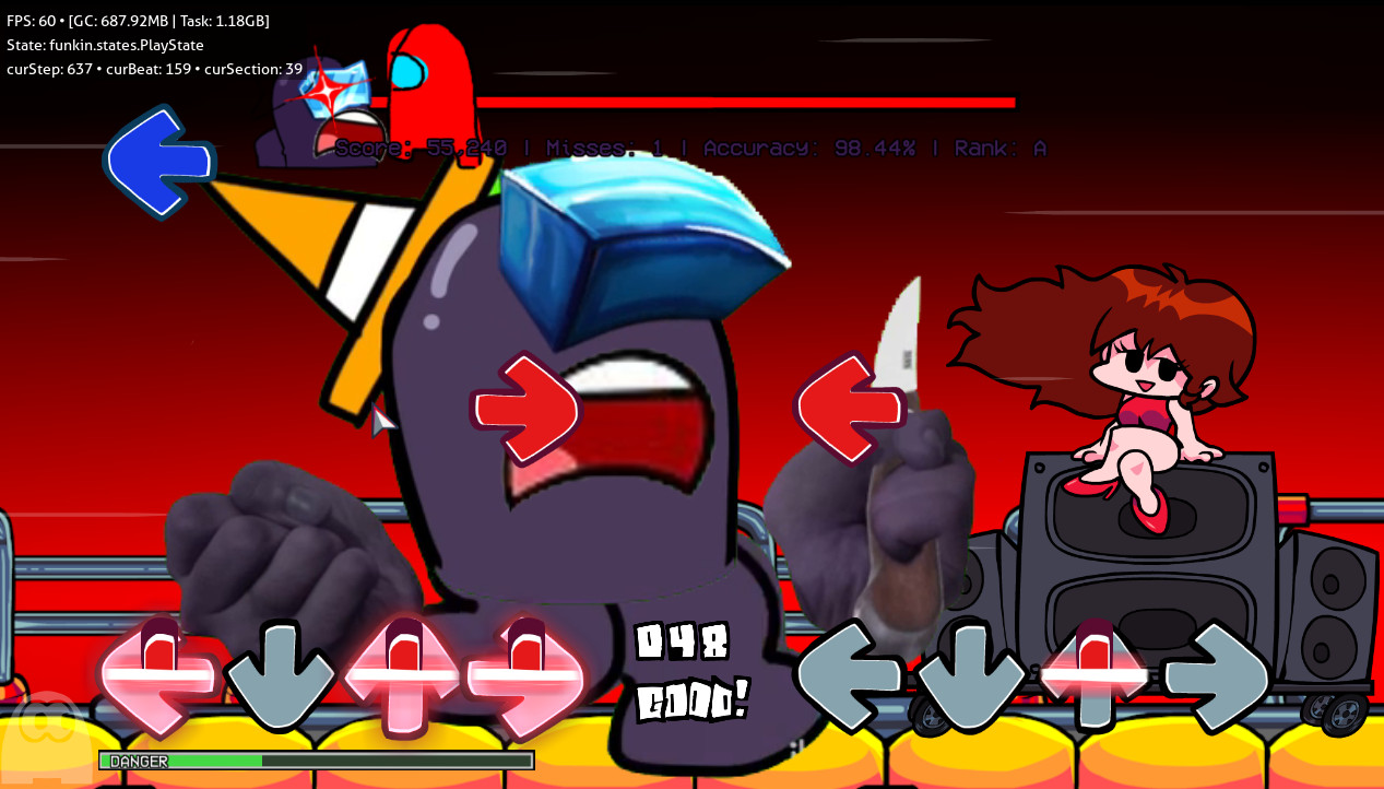 Black Awesome Run (VS IMPOSTOR LEGACY)