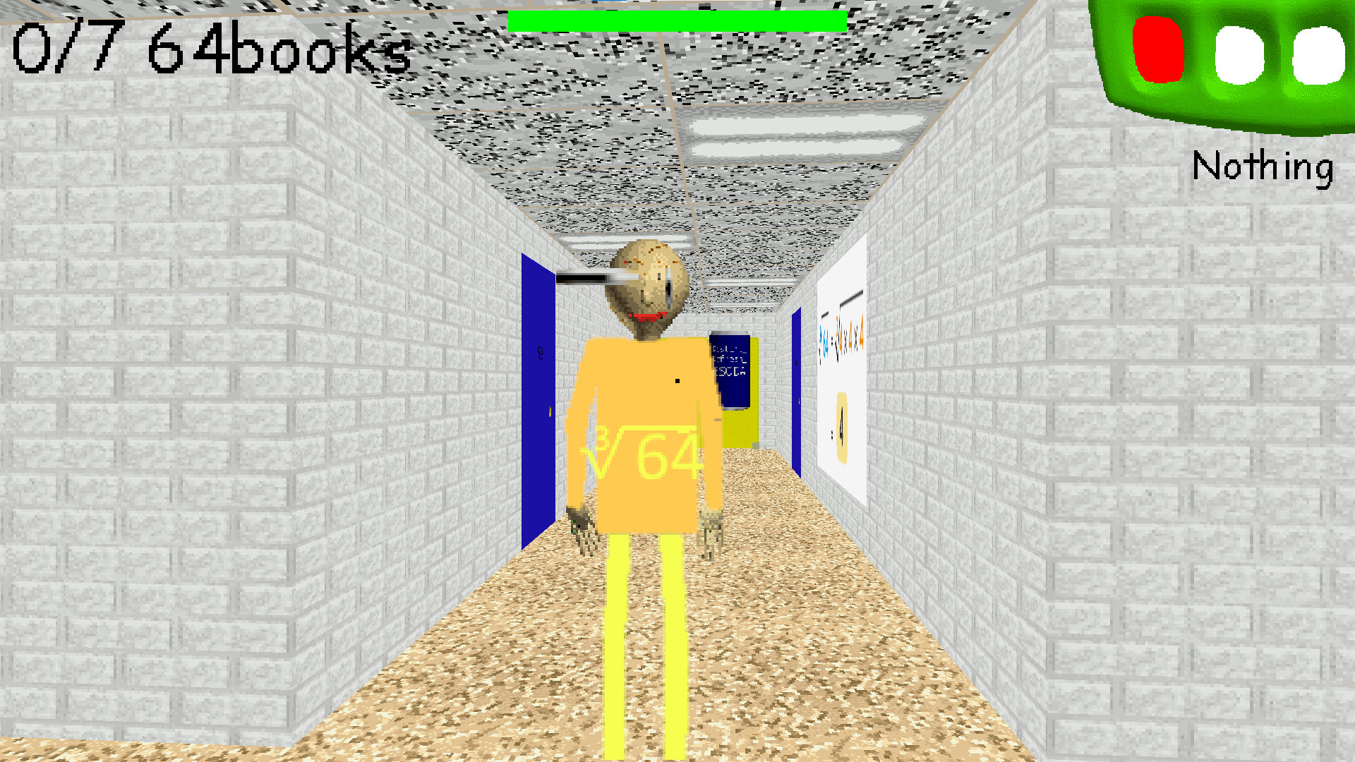 cube root of 64 Mod for Baldi's Basics | Baldi Mods