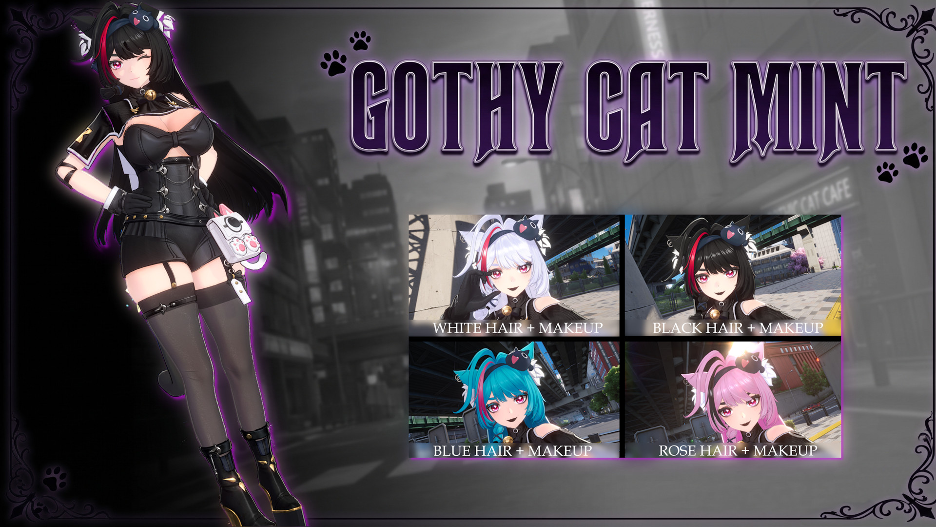 Gothy Cat Mint