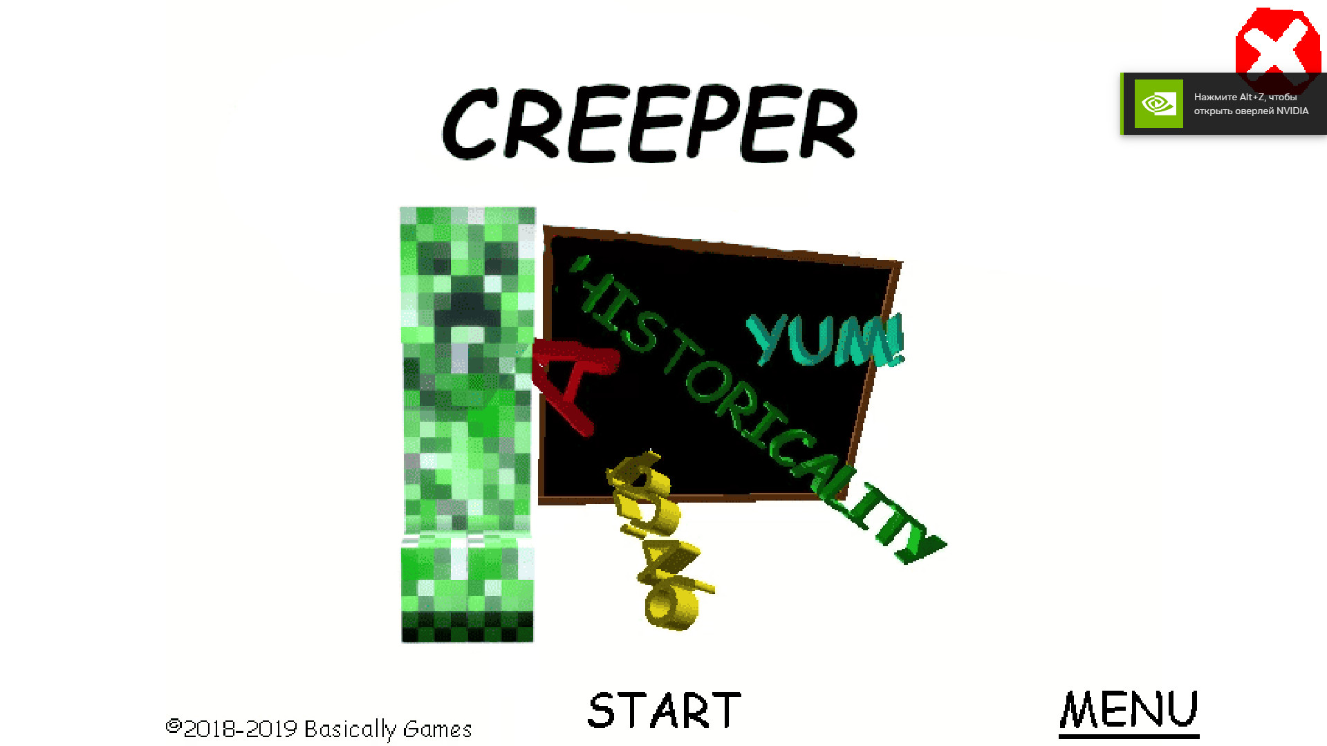 CREEPER (wordslop mod)