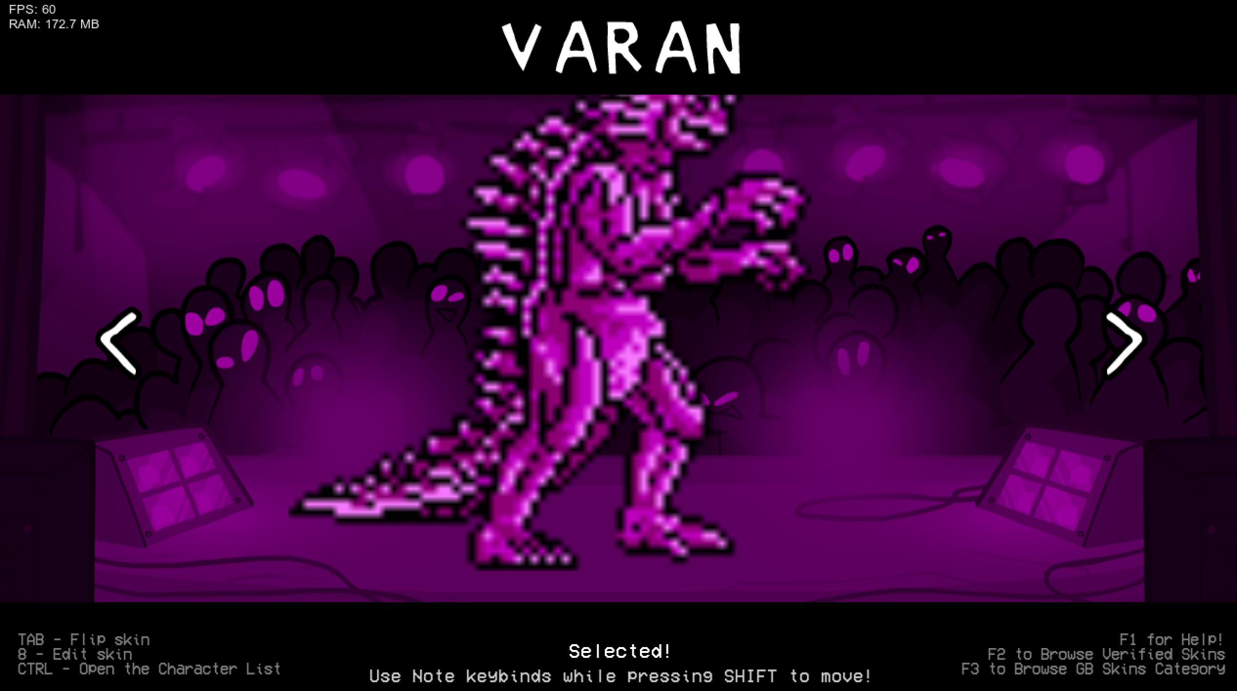 Varan (Monster of Monsters) Skin for Psych Online
