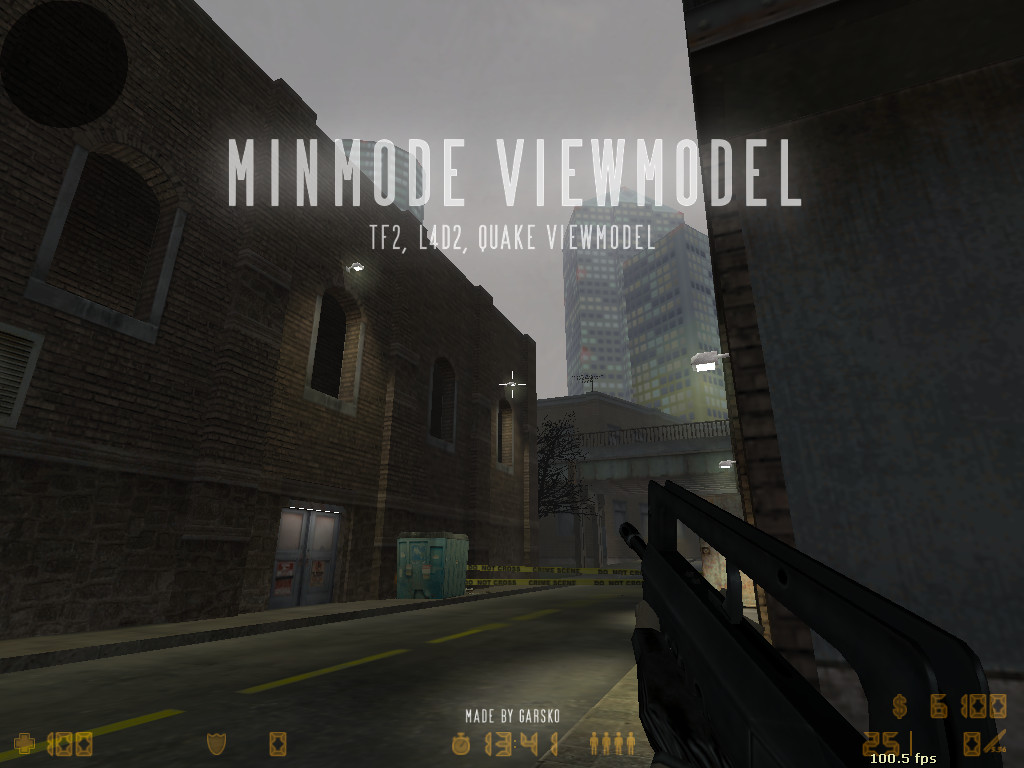 Viewmodel Outline Mod Minmode viewmodel Mod for Counter-Strike 1.6 | CS1.6 Mods