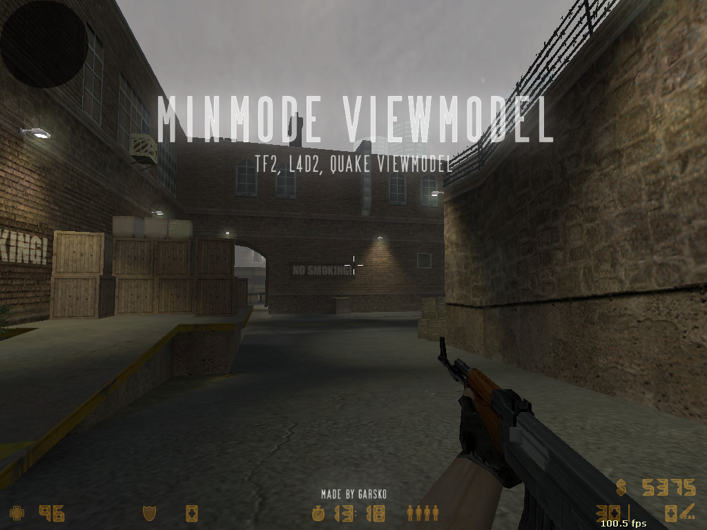 Viewmodel Outline Mod Minmode viewmodel Mod for Counter-Strike 1.6 | CS1.6 Mods