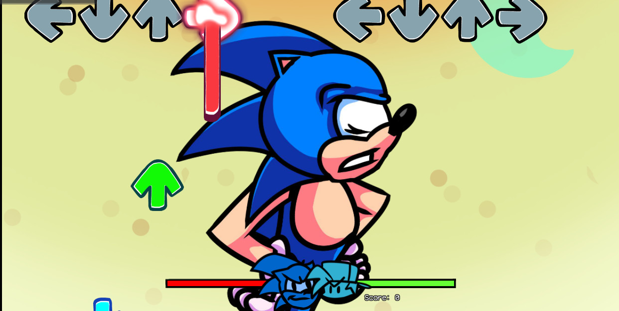 sonic sez (no good) fnf V-slcie