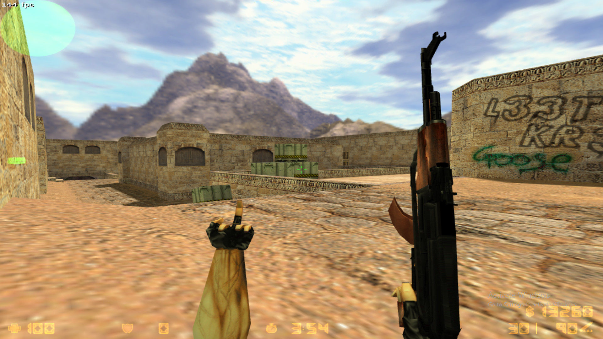 non-tactical AKS-47