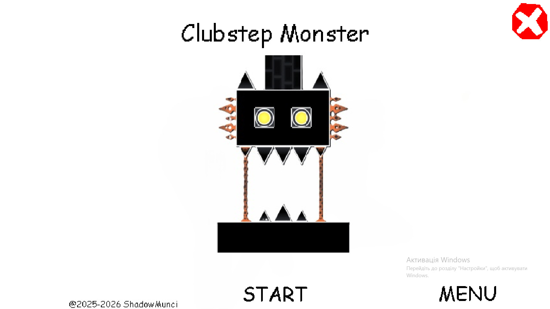 Clubstep Monster from Geometry dash