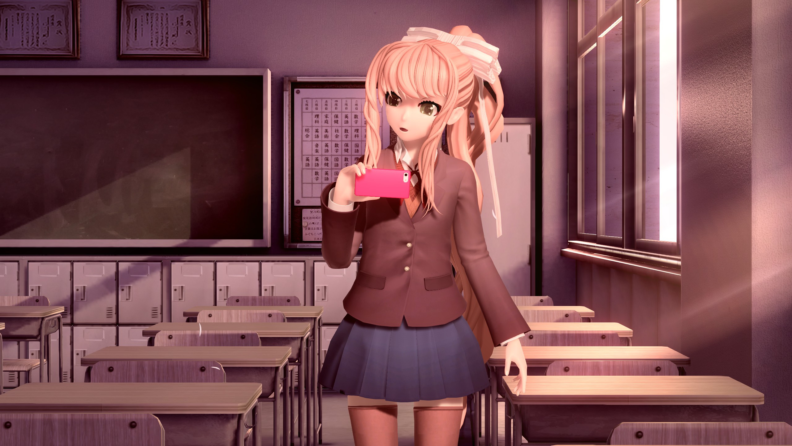 DDLC MODULE PACK Mod for Hatsune Miku: Project DIVA Mega Mix+ ...