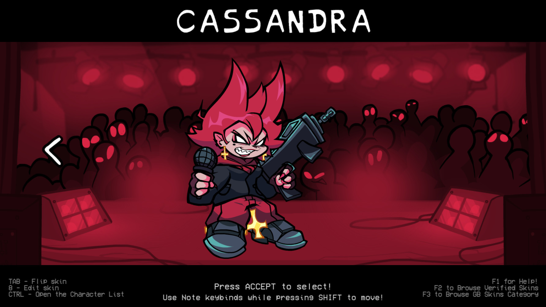 Playable Cassandra for Psych Online