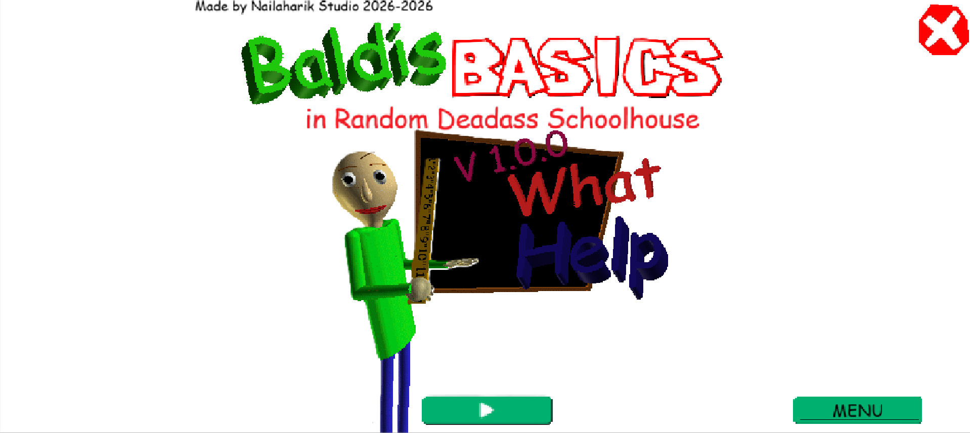 Baldi's Basics In Random Deadass Schoolhouse