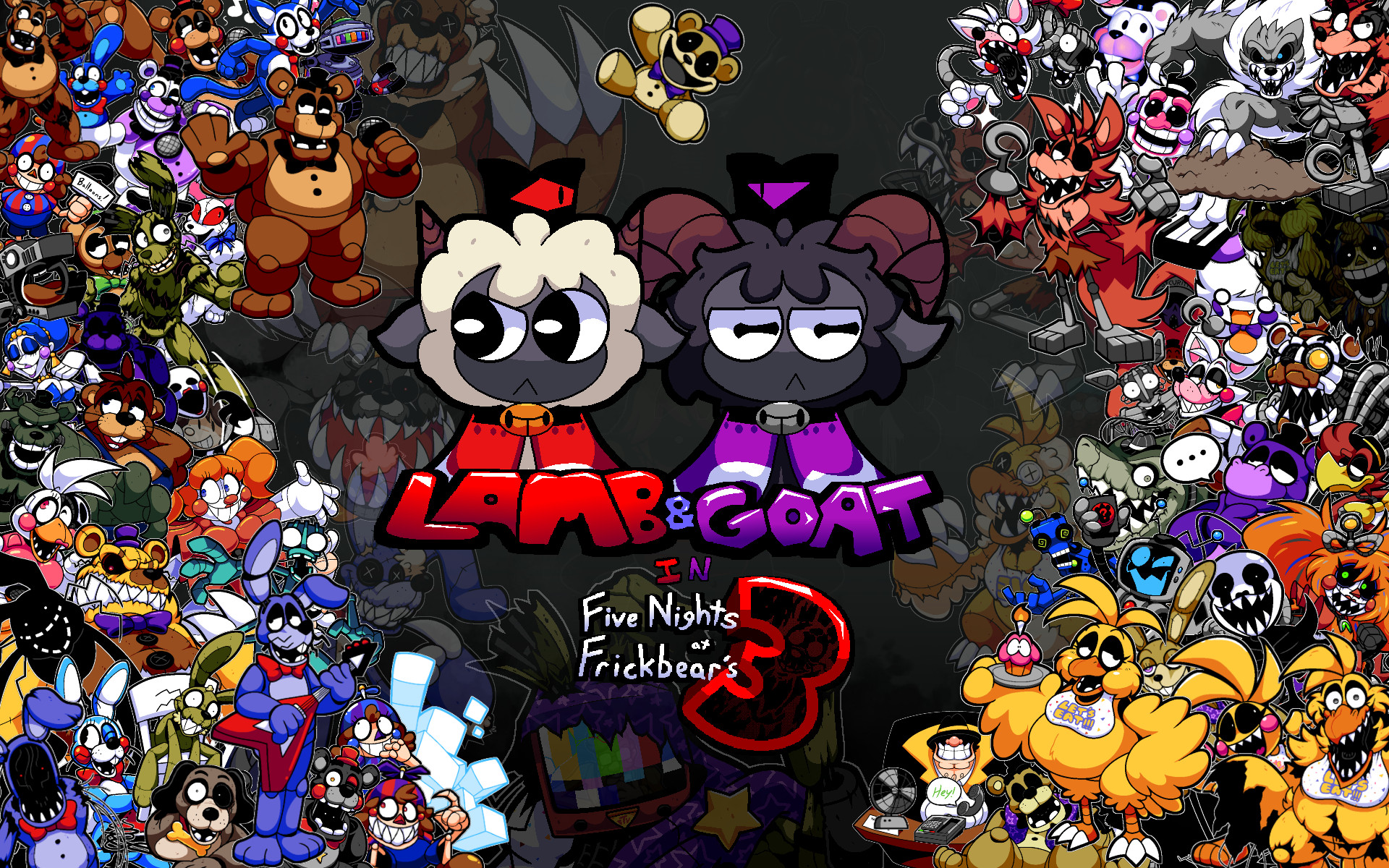 The Lamb and The Goat in FrickBear's 3!