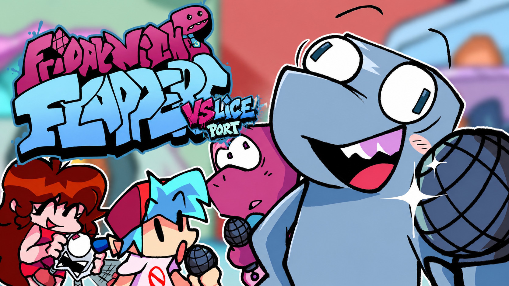 FNF : VS Flappers Gameoverse [V-Slice Port] Mod for Friday Night Funkin
