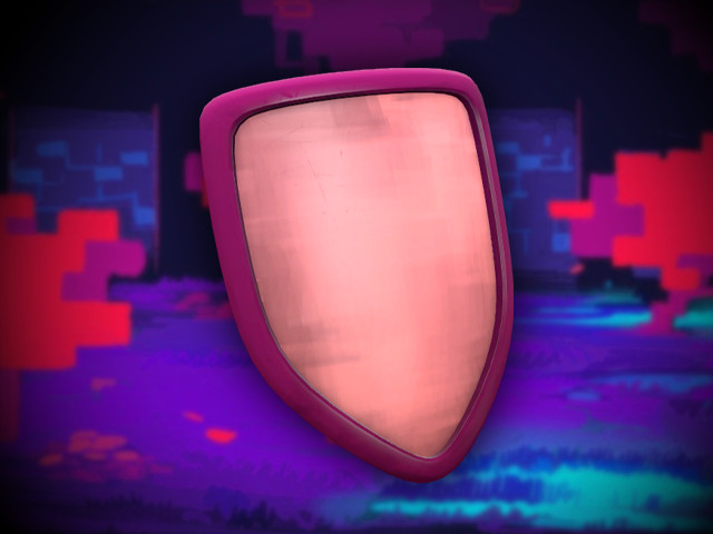 Kris's shield over targe