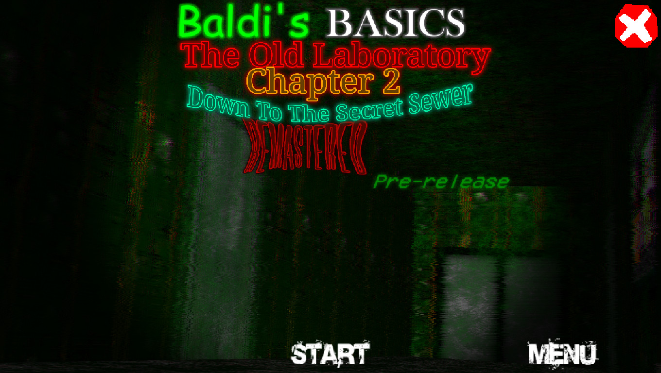 Baldi's Basics The Old Lab Remastered Chapter 2 V3