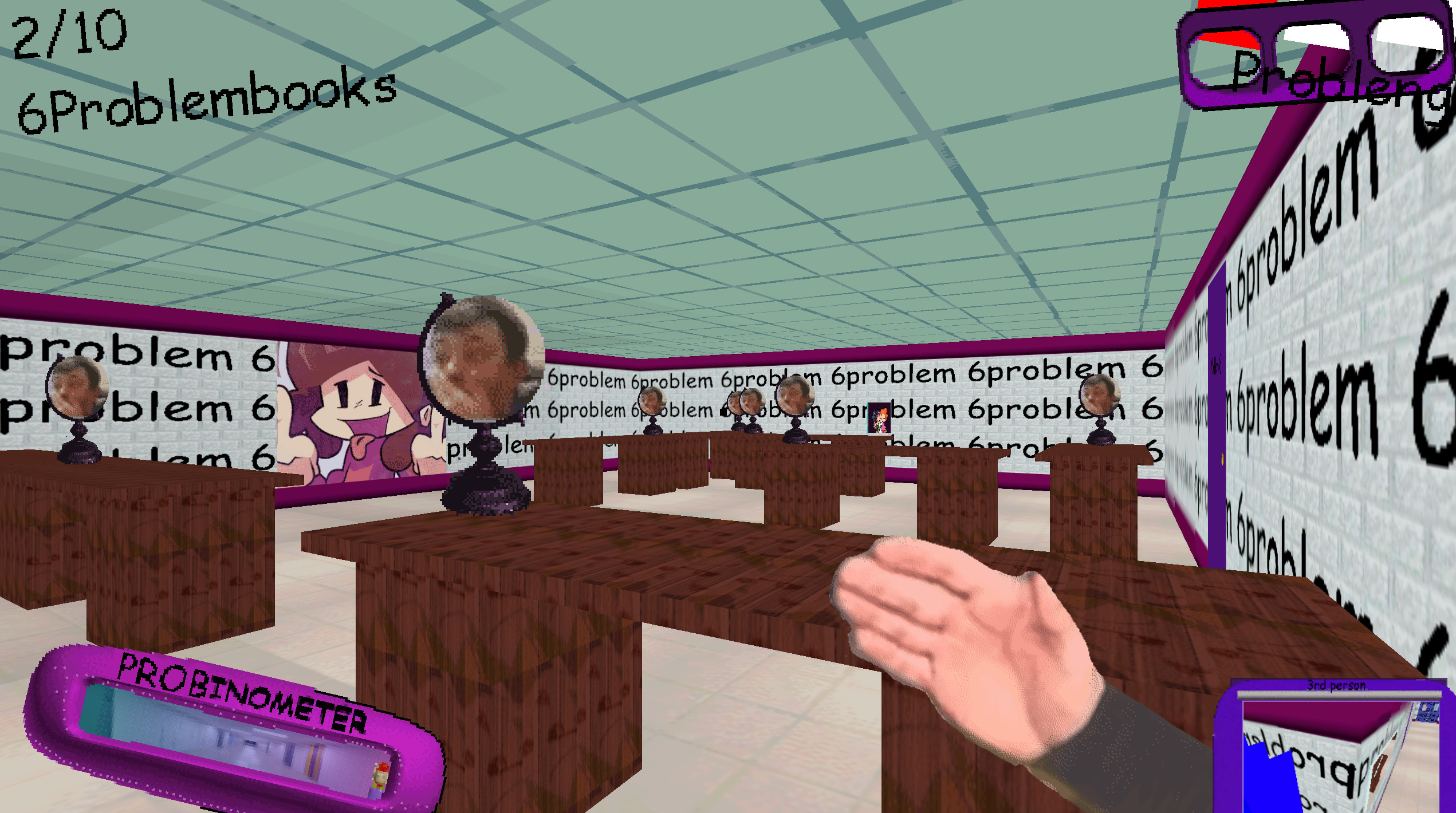Baldi Problem Machine Problem 6 MEGA UPDATE PLUS Mod for Baldi's Basics | Baldi Mods