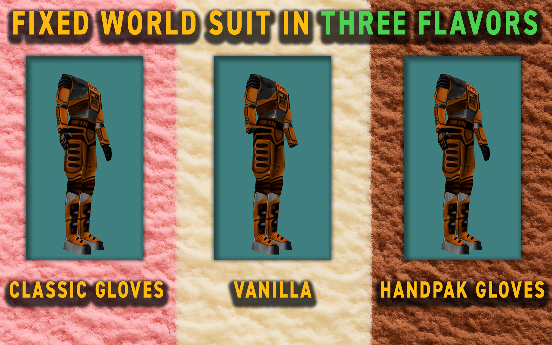 HL1: Fixed Suit Trio