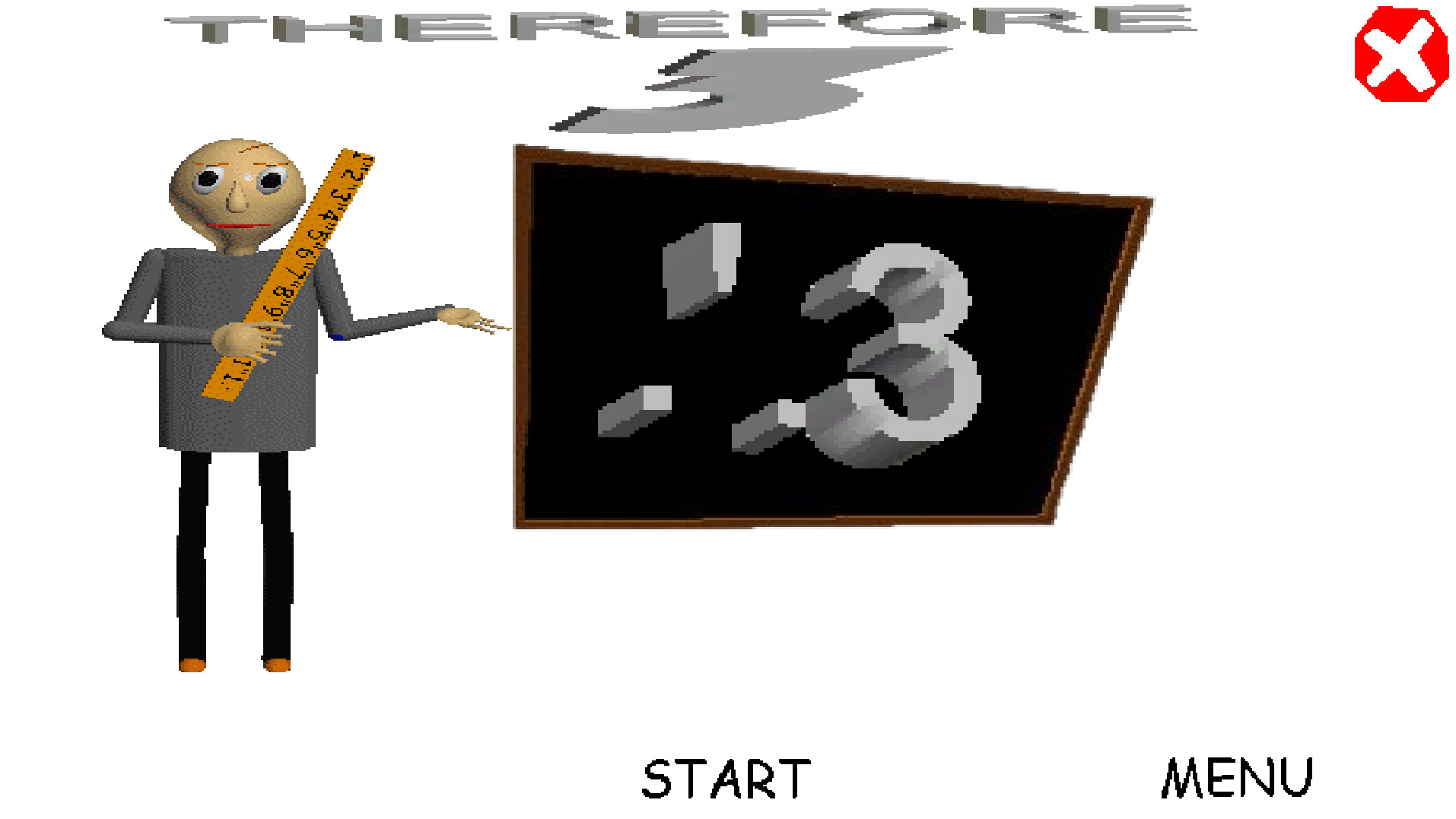 THEREFORE 3 (.'. 3)